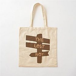 The lost boy cordae post sign sticker Cotton Tote Bag