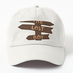 The lost boy cordae post sign sticker Dad Hat