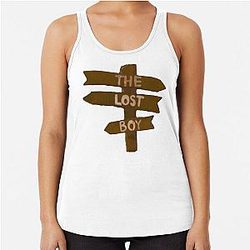 Cordae The lost boy album sign Racerback Tank Top