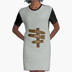 The Lost Boy - Cordae Graphic T-Shirt Dress