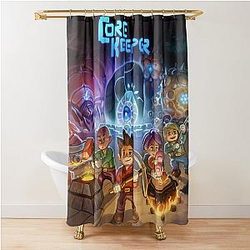 Core Keeper Indie Game Shower Curtain