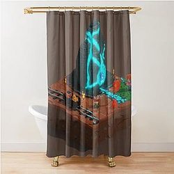 Core Keeper Indie Game Art Shower Curtain