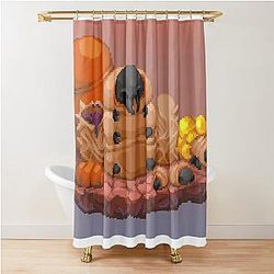 Core Keeper Mob Indie Game Shower Curtain