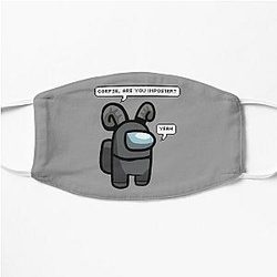 Corpse Husband Face Masks - Among Us Character Crewmate  Flat Mask RB2605