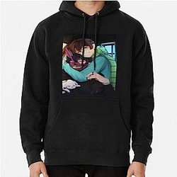Corpse Husband Hoodies – Corpse And Syukkuno Pullover Hoodie