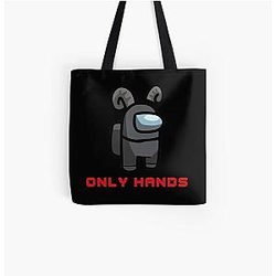 Corpse Husband Bags - Among Us Character Crewmate  All Over Print Tote Bag RB2605