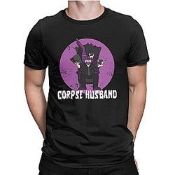 Corpse Husband T-Shirts - Cotton Gaming T Shirt Clothing New Arrival