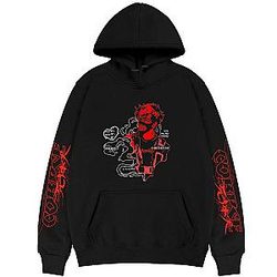 Corpse Husband Hoodie - Print Hooded Harajuku Pullovers Hoodies