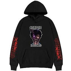 Corpse Husband Hoodie - Print Hooded Streetwear Harajuku Pullovers Clothes