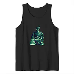 Corpse Husband Tank Tops - Distorted Text Logo Edition