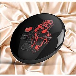 Corpse Husband Pin: Red Classic Corpse Husband Pin