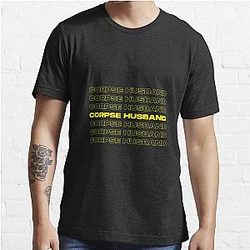 Corpse Husband T-Shirts - Corpse Husband Essential T-Shirt RB2605