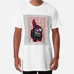 Corpse Husband T-Shirts - Corpse Husband Among Us Long T-Shirt RB2605
