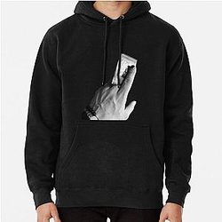 Corpse Husband Hoodies - Corpse Husband OnlyHands Pullover Hoodie RB2605