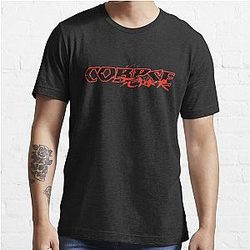 Corpse Husband T-shirts - Red Logo Printed Classic T-shirt
