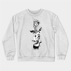 Corpse Husband Sweatshirts - Rose for Corpse Sweatshirt TP2212