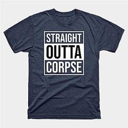 Corpse Husband T-Shirts - Straight Outta Corpse 04 T-Shirt TP2212
