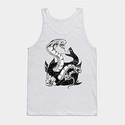 Corpse Husband Tank Tops - Fight of the Snakes Tank Top TP2212