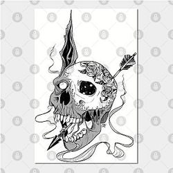 Corpse Husband Posters - Skull Poster TP2212