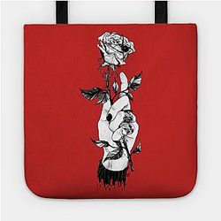 Corpse Husband Bags - Rose for Corpse Tote TP2212
