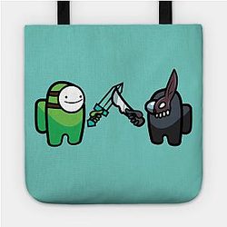 Corpse Husband Bags - Corpse Husband-Dream Smp Minecraft Tote TP2212