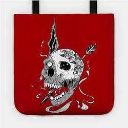 Corpse Husband Bags - Skull Tote TP2212