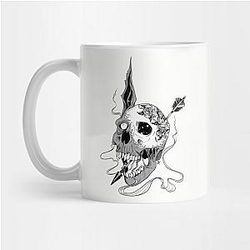 Corpse Husband Mugs - Skull Mug TP2212