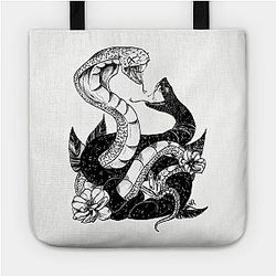Corpse Husband Bags - Fight of the Snakes Tote TP2212