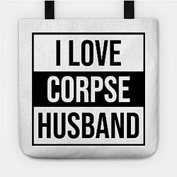 Corpse Husband Bags - I Love Corpse Husband Tote TP2212