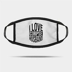 Corpse Husband Face Masks - I Love Corpse Husband 06 Mask TP2212