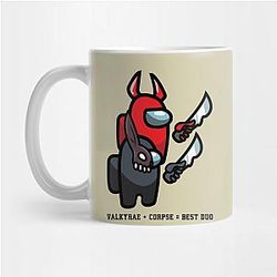 Corpse Husband Mugs - Valkyrae Minecraft -Corpse Husband Mug TP2212