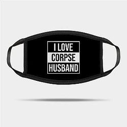 Corpse Husband Face Masks - I Love Corpse Husband 01 Mask TP2212