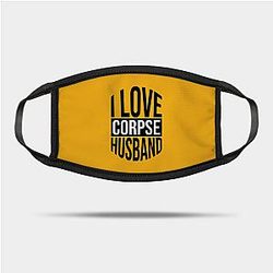 Corpse Husband Face Masks - I Love Corpse Husband 04 Mask TP2212