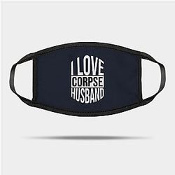 Corpse Husband Face Masks - I Love Corpse Husband 07 Mask TP2212