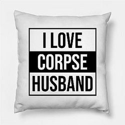 Corpse Husband Pillows - I Love Corpse Husband Pillow TP2212