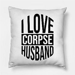 Corpse Husband Pillows - I Love Corpse Husband 06 Pillow TP2212