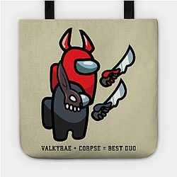 Corpse Husband Zakken - Valkyrae Minecraft -Corpse Husband Tote TP2212
