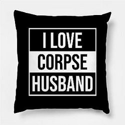Corpse Husband Pillows - I Love Corpse Husband 01 Pillow TP2212