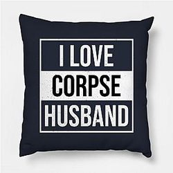 Corpse Husband Pillows - I Love Corpse Husband 03 Pillow TP2212