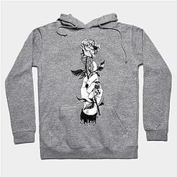 Corpse Husband Hoodies - Rose for Corpse Hoodie TP2212