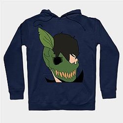 Corpse Husband Hoodies - Corpse Husband Minimalist Hoodie TP2212