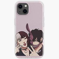Corpse Husband Cases - Corpse Husband and Emmalangevinxo iPhone Soft Case RB2112