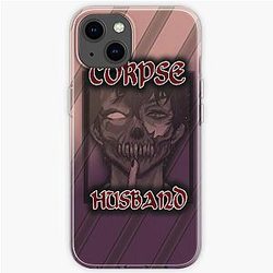 Corpse Husband Cases - Corpse Husband - Portrait iPhone Soft Case RB2112