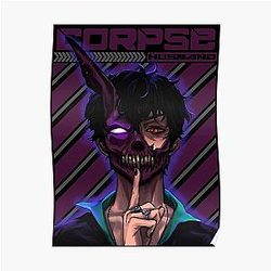 Corpse Husband Posters - CORPSE HUSBAND TECHNO Poster RB2112
