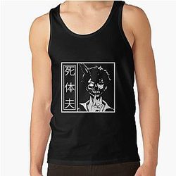 Corpse Husband Tank Tops - Corpse Husband Japanese Text Light  Corpse Husband Tank Top RB2112