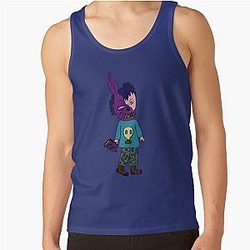 Corpse Husband Tank Tops - Corpse Husband Comic Tank Top RB2112