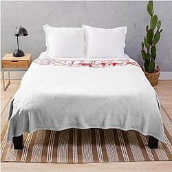 Corpse Husband Blanket - Corpse Husband Chinese Character Two Throw Blanket RB2112