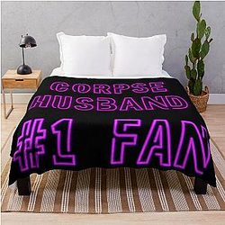 Corpse Husband Blanket - Corpse Husband # 1 fan Throw Blanket RB2112