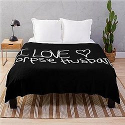 Corpse Husband Blanket - I love Corpse Husband Throw Blanket RB2112