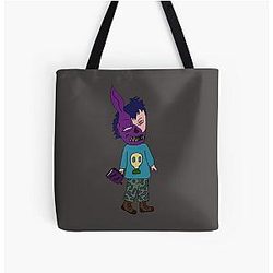 Corpse Husband Bags - Corpse Husband Comic All Over Print Tote Bag RB2112